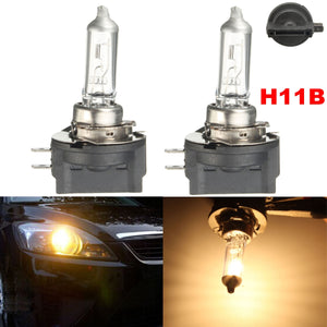 2 x 55W 12V 3000K H11B Halogen Headlight Light Lamp Clear Bulbs Replacement