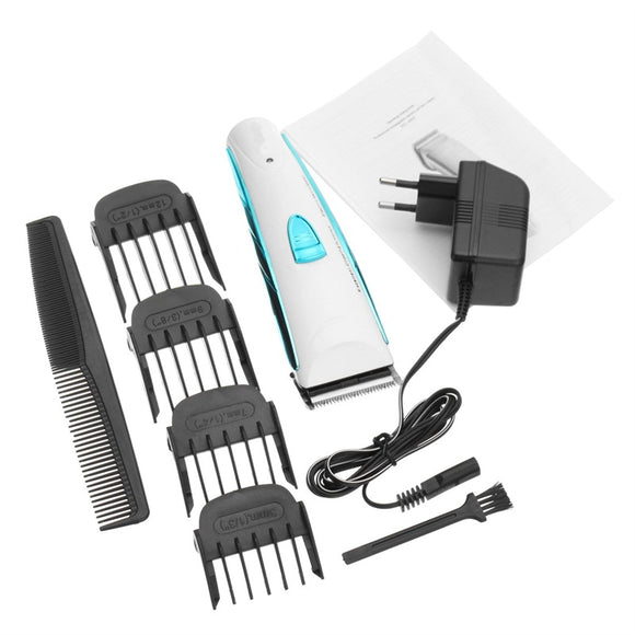 Rechargeable Electric Hair Trimmer Cordless Clipper Men Women Children Barber Grooming Kit