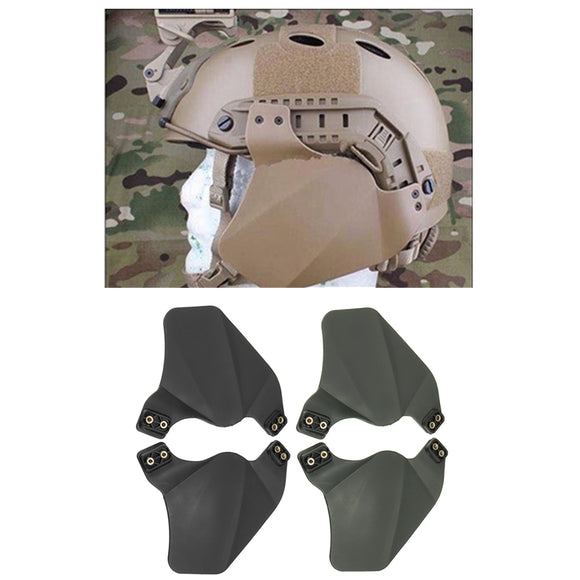 Universal Men Rubber Side Protector Ears Covers For Helmet