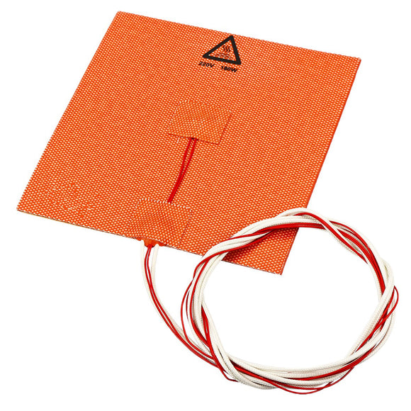 110V/220V 180w 150*150mm Silicone Heated Bed Heating Pad for 3D Printer with NTC 100K &   Glue