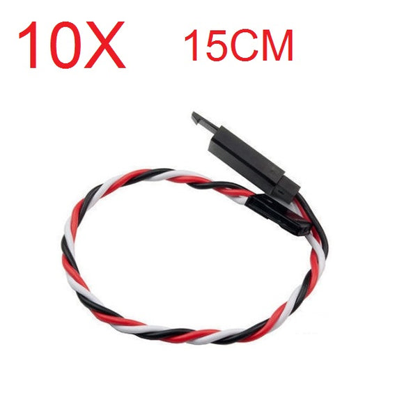 Amass 60 Core 15cm Anti-off Servo Extension Wire Cable For Futaba