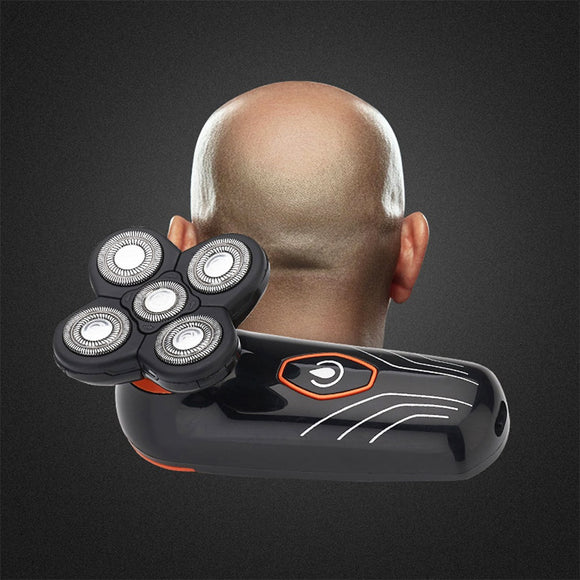 5 Heads Electric Floating Shaving Razor Intelligent Speedy Men's Electric Shaver Waterproof