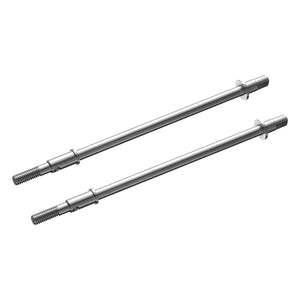 2PCS TFL 1401067 104mm Stainless Steel Rear Drive Shaft Axle Dogbone for Axial Scx10 1/10 Rc Car Parts