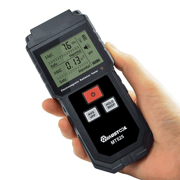 Tools MUSTOOL MT525 Electromagnetic Radiation Tester Electric Field & Magnetic Field