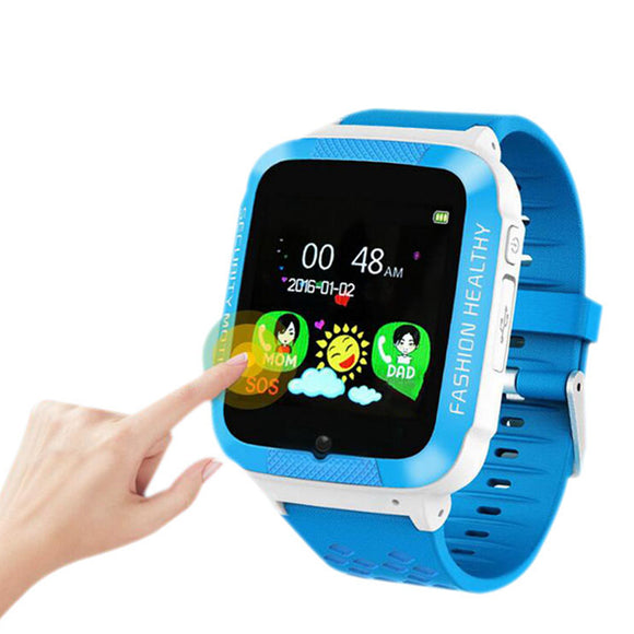 Bakeey 1.54inch Touch Screen LBS Location Remote Monitor Phone Call SOS Camera Kids Smart Watch