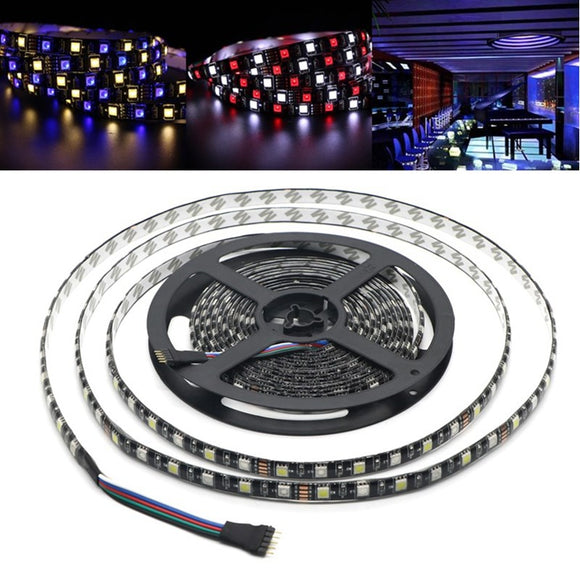 5M 5050 300LEDs Strip Light Non-Waterproof RGB+Pure White/RGB+Warm White for Home Decor DC12V