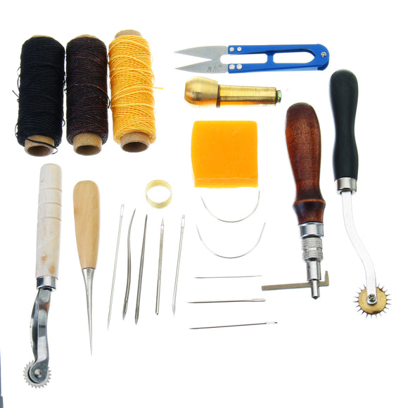 12Pcs Leather Craft Hand Stitching Sewing Tool Leather Hand Sewing Tool Set