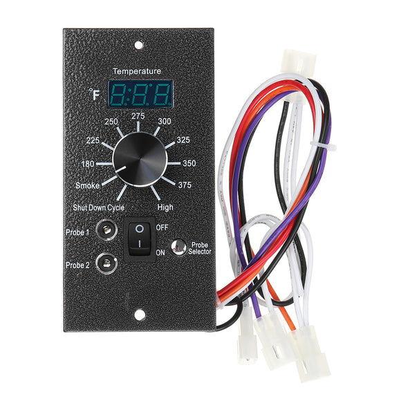 12V Digital Thermostat Temperature Control Board+ Probe+TR-01 Heat Bar For TRAEGER BAC365