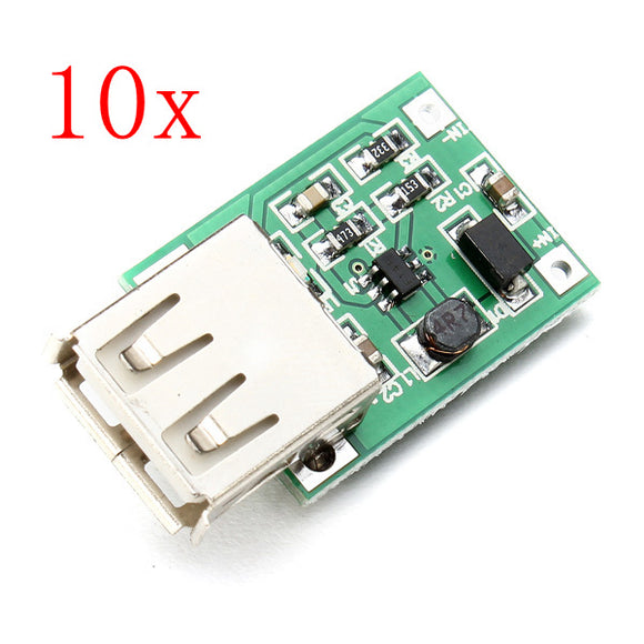 10Pcs DC-DC 0.9V-5V USB Output Charger Step Up Power Module