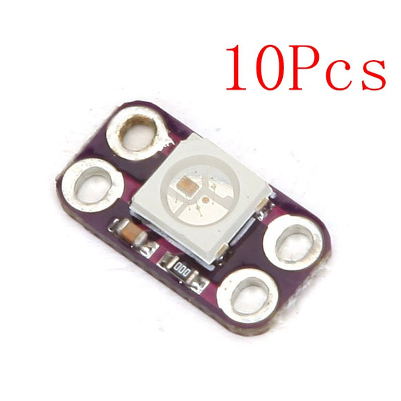 10Pcs CJMCU 1 Bit WS2812 5050 RGB LED Driver Development Board