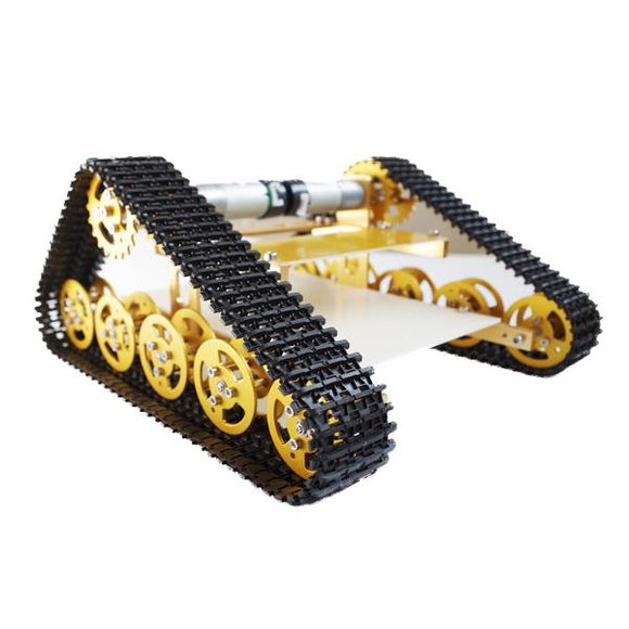 DIY T400 Aluminum Alloy Metal Wall-E Tank Chassis Robot Crawler Track
