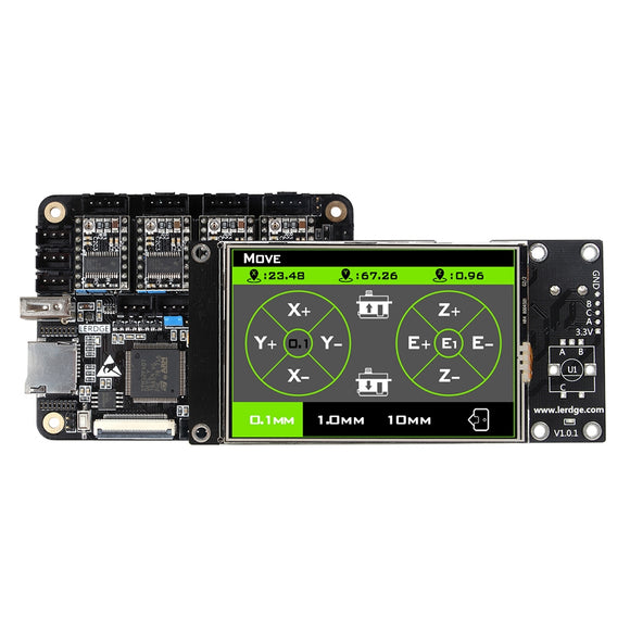 Lerdge X Integrated Controller Board Mainboard With 32-bit Coretx-M4 Core For Reprap 3D Printer