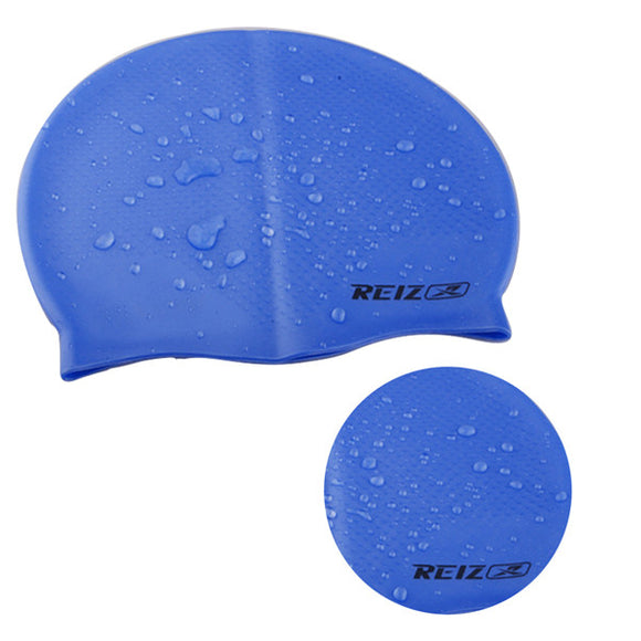 REIZ Unisex Adult Kid Swimming Cap Waterproof/Hair Care