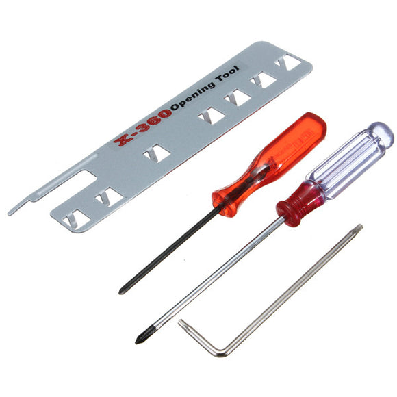 Unlock Opening Tools Repair Disassemble Slice Screw Set for XBOX 360