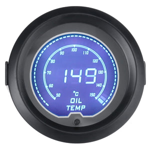 2 Inch Oil Temp Temperture Electronic Digital LED Gauge Meter Pointer