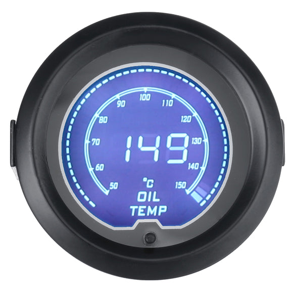2 Inch Oil Temp Temperture Electronic Digital LED Gauge Meter Pointer