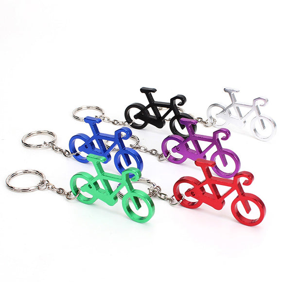 Bottle Wine Beer Opener Tool Novelty Bike Bicycle Keychain Keyring