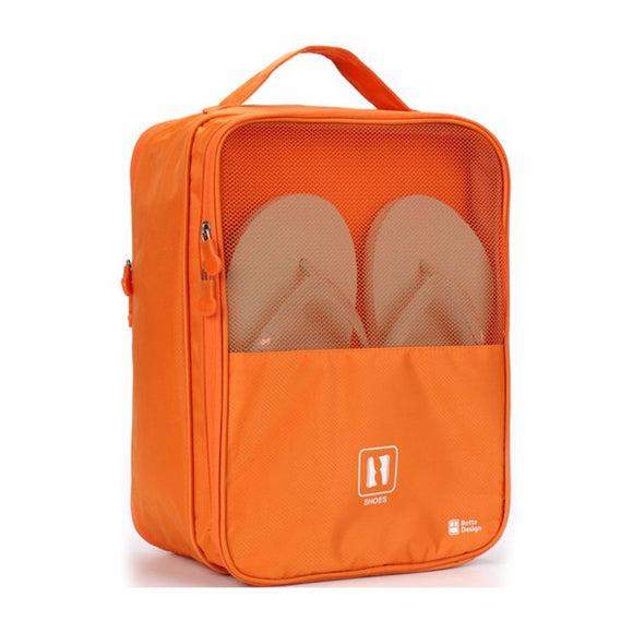 Woman Nylon Shoes Bag Double Layer Outdoor Travel Storage Bag Home Shoes Storage Bag