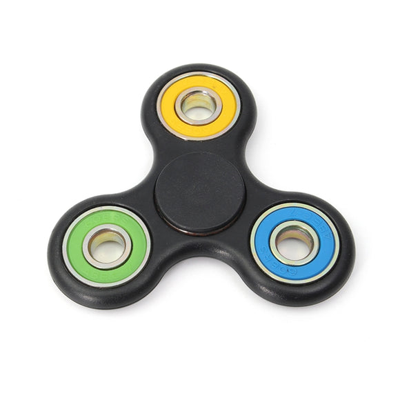 ECUBEE EDC Finger Spinner Fidget Gadget Plastic Fingertip Spiral Focus Gyro 9 Colors