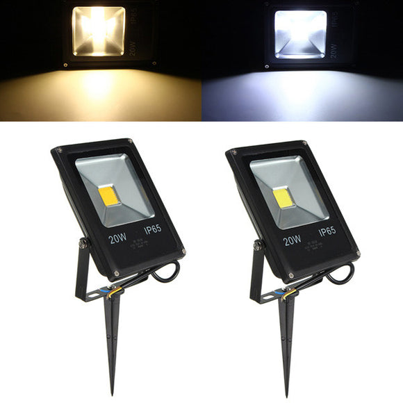 20W Waterproof IP65 White/Warm White LED Flood Light Outdoor Garden Security Lamp