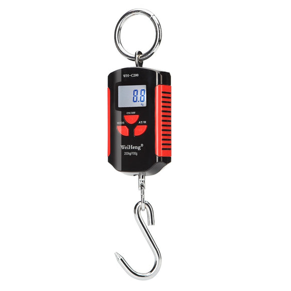 WH-C200 Micro Crane Scale Portable Electronic Scale 200KG/100G With Hook Scale for Industrial  Agricultural Family