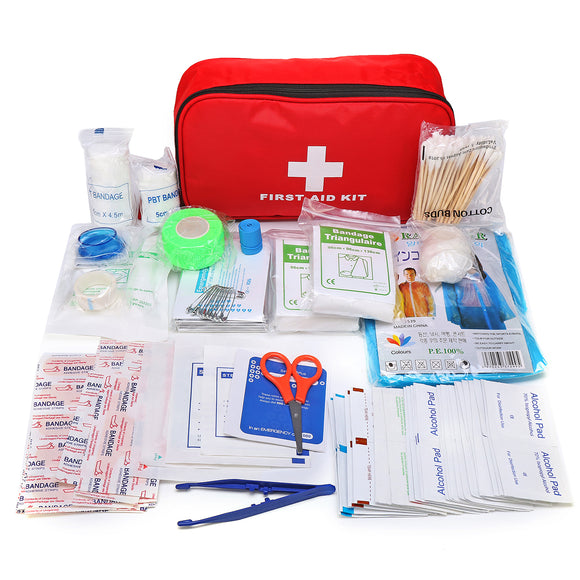 180 In 1 Outdoor SOS Emergency Survival Kit First Aid Kit For Home Office Camping