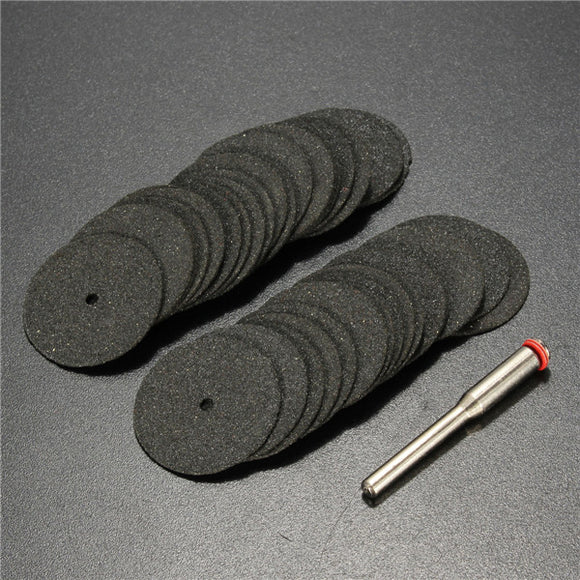 36pcs 3.175mm Shank 24mm Cut Off Wheel Cutting Disc Set for Rotary Tool