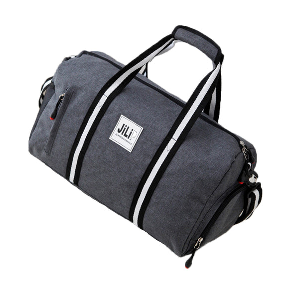 Travel Shoulder Bag Canvas Large Capacity Messenger Handbag Foldable Luggage Package