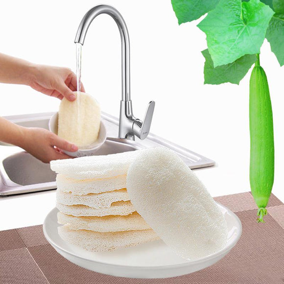 1Pc Cleaning Brushes Cleaning Cloths Wash Towel Kitchen Gourd Scarf