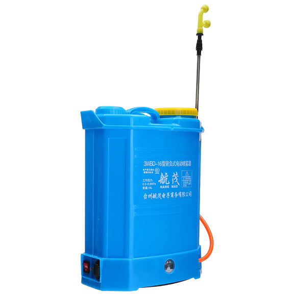 Backpack Sprayer with Stainless Steel Rod Backpack Weed Garden Sprayer Knapsack 16 Litre 12V240v Battery Cordless Sprayer