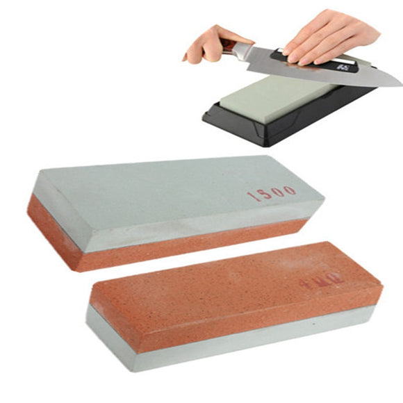 400X1500 Two Sides Sharpening Stone Whetstone Polishin Knife Grinder