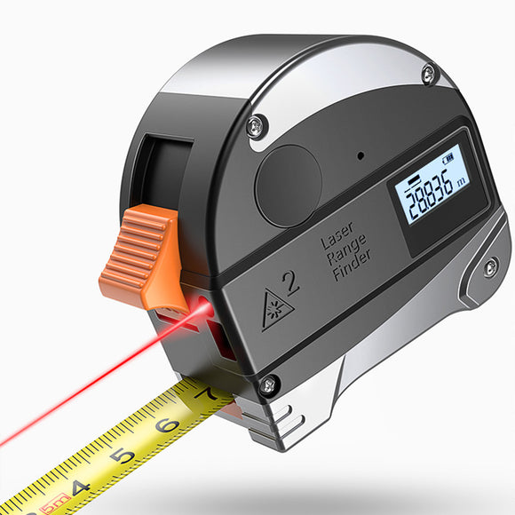 DANIU 30M Laser Rangefinder Anti-fall Steel Tape High Precision Infrared Digital Laser Distance Meter Meas