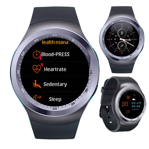 KALOAD Y1 PLUS 1.54'' IPS Screen Smart Watch Heart Rate Monitor Fitness Sport Bracelet
