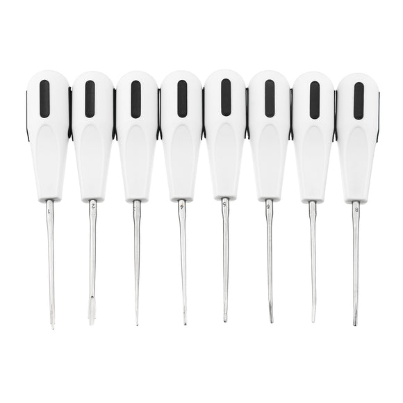 8 In 1 Tooth Extracting Forceps Kit Dental Extraction Root Minimally Invasive Tools