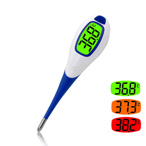 Loskii YD-203 Digital LED Soft Head Thermometer Fever Alert Rectal Oral Axillary Body Thermometer