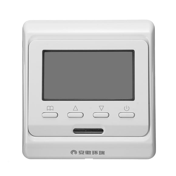 230V 16A Programmable Underfloor Heating Mat Thermostat Temperature Controller
