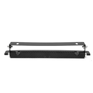 Universal Racing Carbon Fiber Adjustable Number Car License Plate Frame Holder