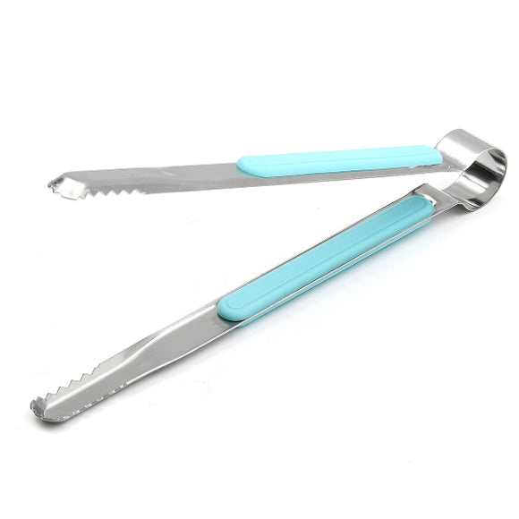 Stainless Steel Salad Bread BBQ Buffet Tong Clip Clamp Hand tool