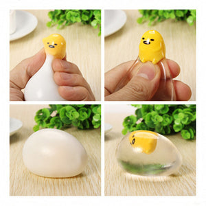 Squishy Lazy Egg Yolk Stress Reliever Toys Fun Gift