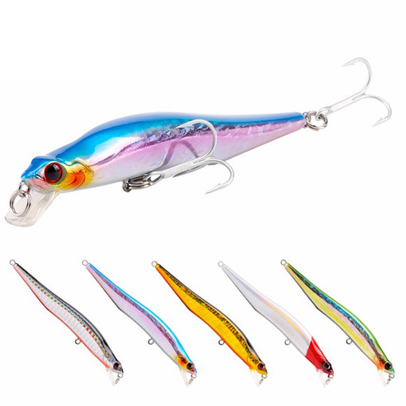 SeaKnight SK032 5pcs/lot 11.5g 110mm 0-0.8M Minnow Bait VMC Hooks Hard Fishing Lure Carp Fishing