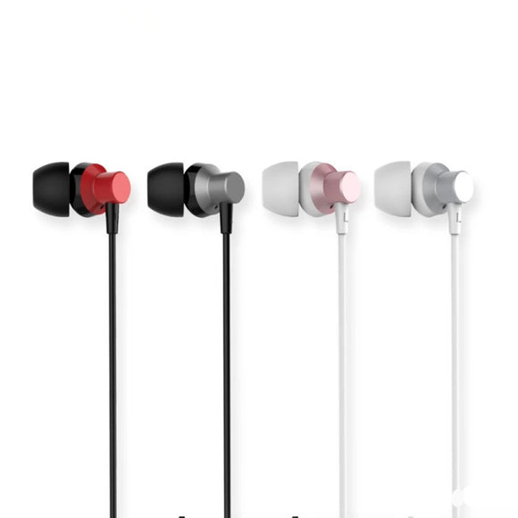 Remax RM-512 In-Ear Wired Earphone Stereo Noise Cancelling Headset with Mic For iPhone Android Samsung