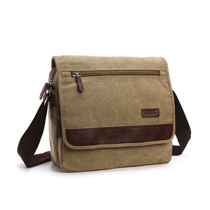 Canvas Retro Shoulder Crossbody Bag Casual Outdoor Men Shoulder Bag