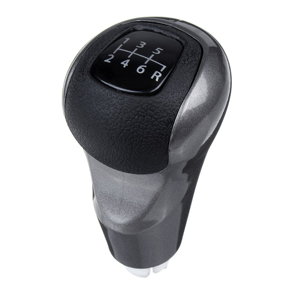 6 Speed Manual Gear Shift Knob Stick Lever Rubber For Honda Civic 2006-2011