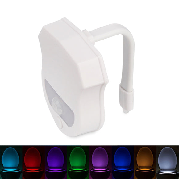 Bathroom 16 Colors Sensor LED Toilet Night Light Body Motion Activated Backlight LED Lamp Toilet