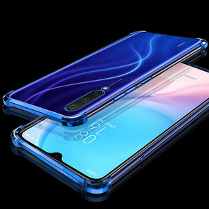 Bakeey Transparent Shockproof Plating Soft TPU Protective Case For Xiaomi Mi CC9 / Xiaomi Mi A3 Lite