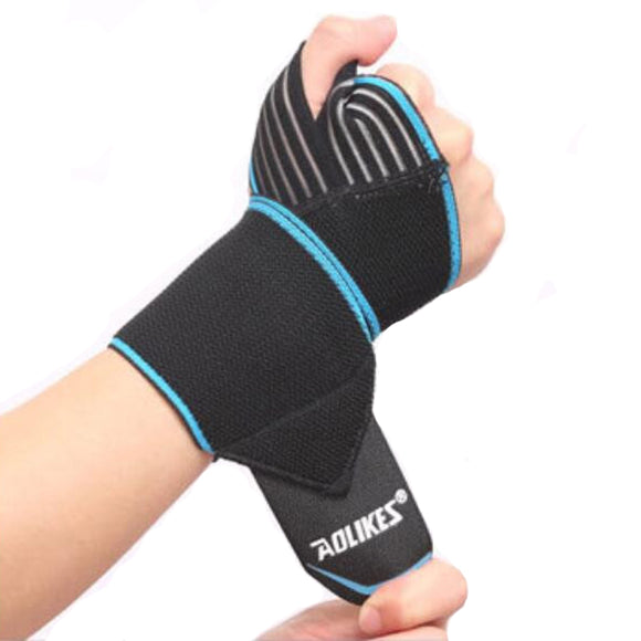 Weight Lifting Fitness Hand Bandage Elastic Wrist Injury Support Sport Protective Wristband