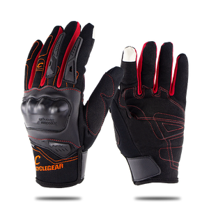 SOMAN CG668 Touch Screen Full Finger Gloves Motorcycle Military Tactical Airsoft Hard Knuckle