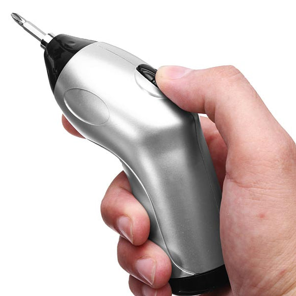 Mini Power Electric Cordless Screwdriver Tool With 2 Bits