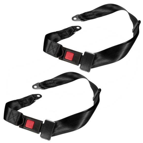 2pcs Two-point Seat Safety Belt Harness Kit For Electric Car Karting Go Kart UTV Buggie