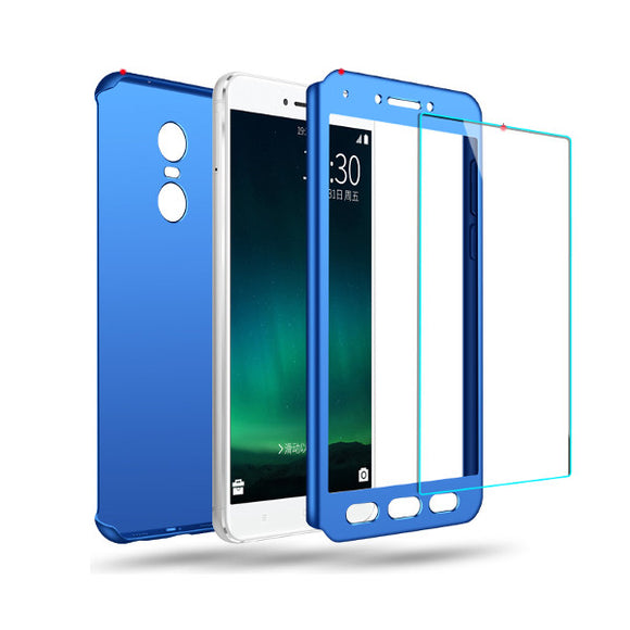 Bakeey 2 in 1 Double Dip 360 Full Protection Hard PC With Screen Case for Xiaomi Redmi Note 4X